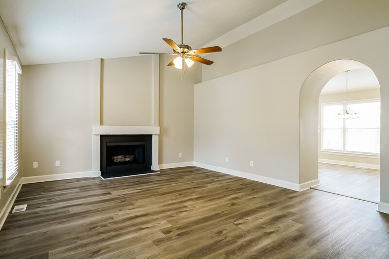 1,755/Mo, 1520 Long Cove Ct Raleigh, NC 27604 Living Room View 4