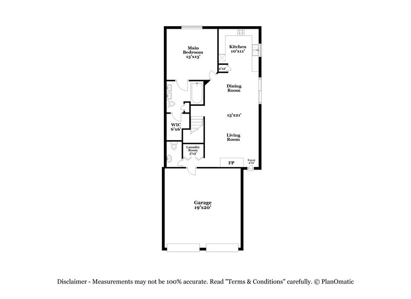 1,895/Mo, 949 Stinson Ave Holly Springs, NC 27540 Floor Plan View