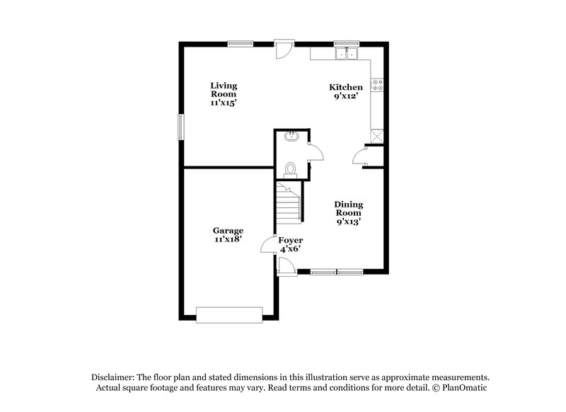 1,695/Mo, 119 Oakdale Ave Clayton, NC 27520 Floor Plan View