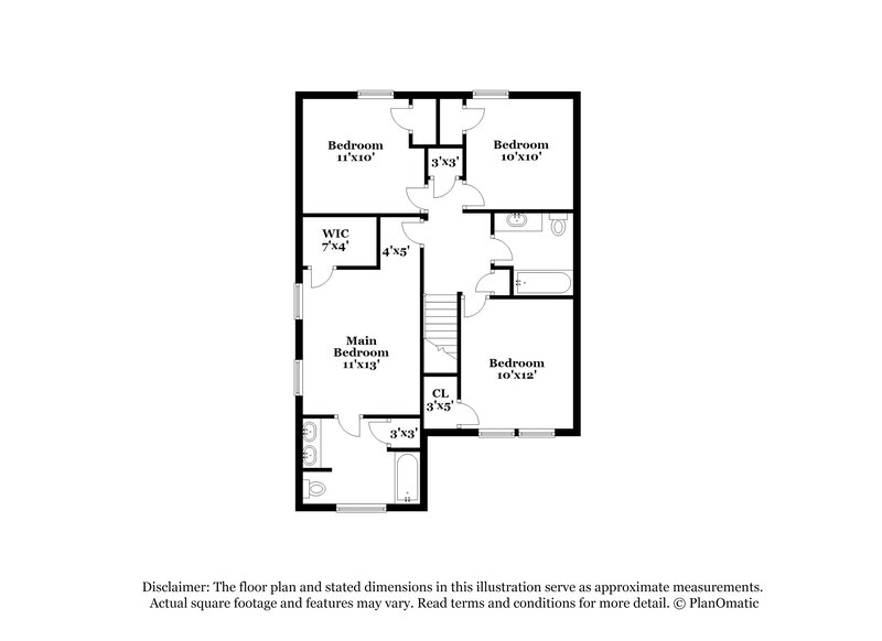 1,695/Mo, 119 Oakdale Ave Clayton, NC 27520 Floor Plan View 2