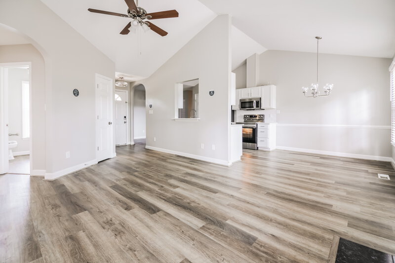 1,900/Mo, 998 Saint Catherines Dr Wake Forest, NC 27587 Living Room View 2