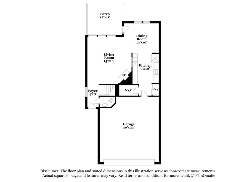 2,060/Mo, 2535 Blackwolf Run Ln Raleigh, NC 27604 Floor Plan View