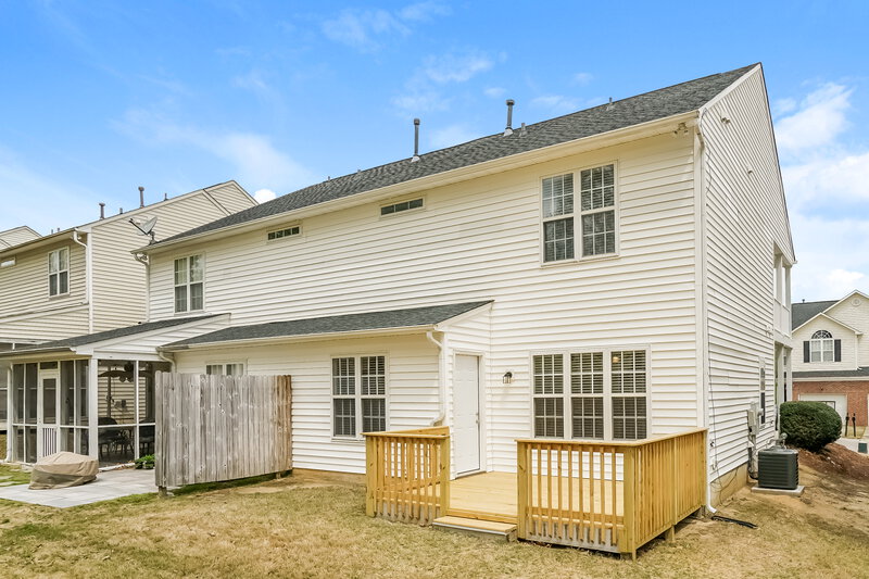 2,060/Mo, 2535 Blackwolf Run Ln Raleigh, NC 27604 Rear View