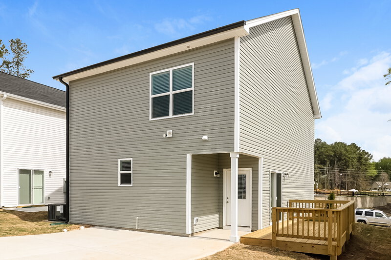 1,805/Mo, 44 Rosemary Street Clayton, NC 27520 Rear View