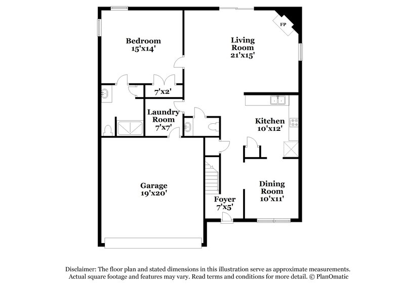 2,335/Mo, 3712 Madeline Way Raleigh, NC 27610 Floor Plan View