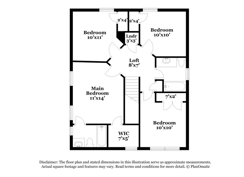 1,775/Mo, 138 Sunfish St Smithfield, NC 27577 Floor Plan View 2