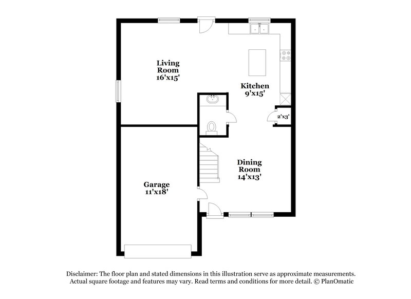 1,810/Mo, 125 Sturgeon St Smithfield, NC 27577 Floor Plan View
