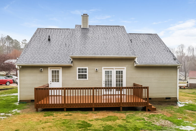 1,725/Mo, 608 Flicker Ct Wake Forest, NC 27587 Rear View