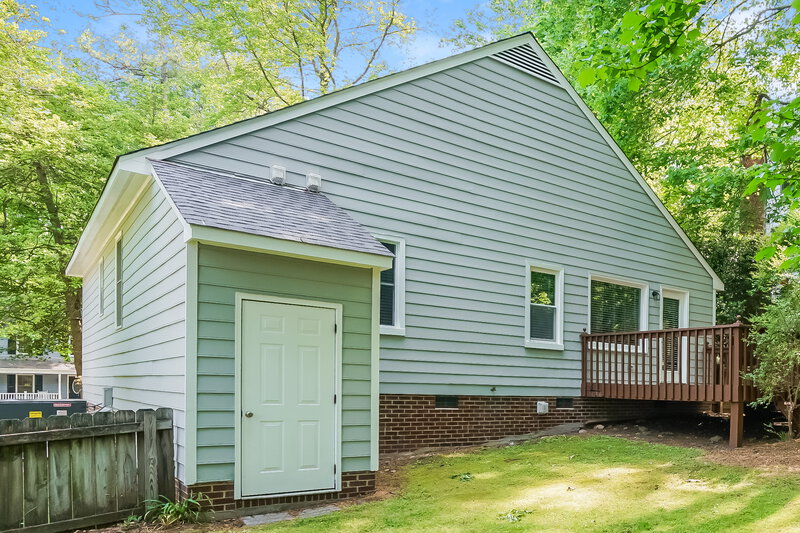 1,830/Mo, 353 Amherst Creek Dr Wake Forest, NC 27587 Rear View
