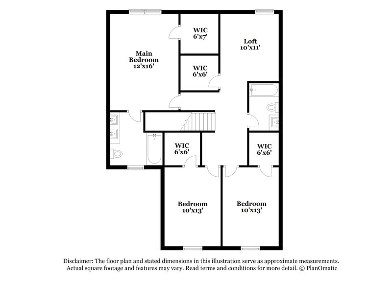 1,965/Mo, 1005 Naylor Rd Knightdale, NC 27545 Floorplan View 2