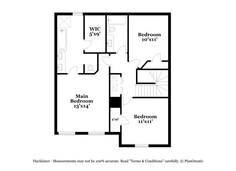 1,800/Mo, 1236 Bacardi Ct Wake Forest, NC 27587 Floor Plan View 2