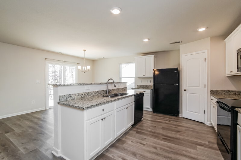 1,990/Mo, 324 Rustling Way Zebulon, NC 27597 Kitchen View