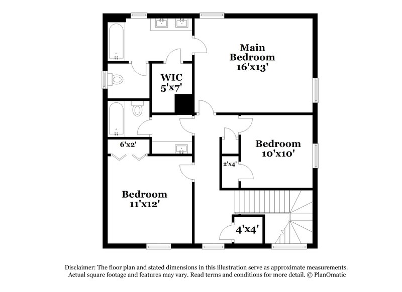 2,070/Mo, 5309 Thistlebrook Ct Raleigh, NC 27610 Floor Plan View 2