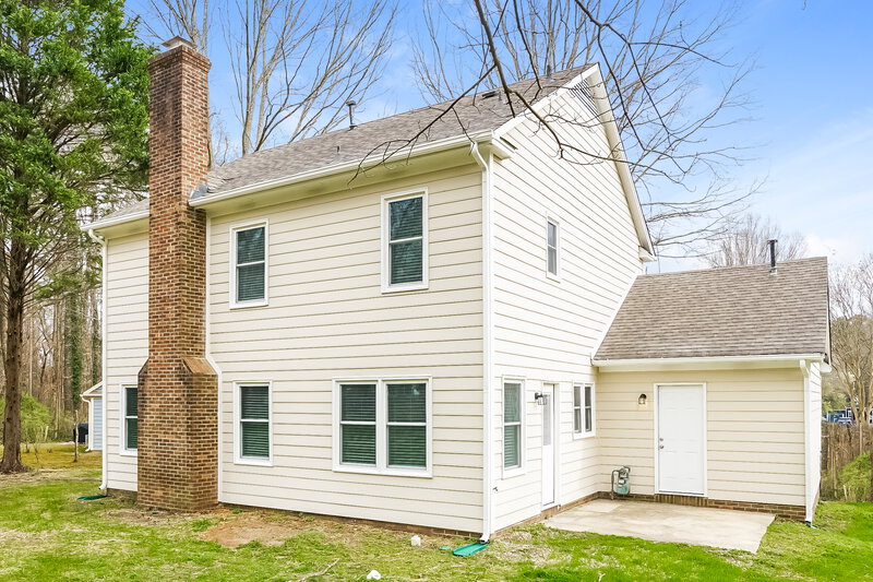 2,070/Mo, 5309 Thistlebrook Ct Raleigh, NC 27610 Rear View