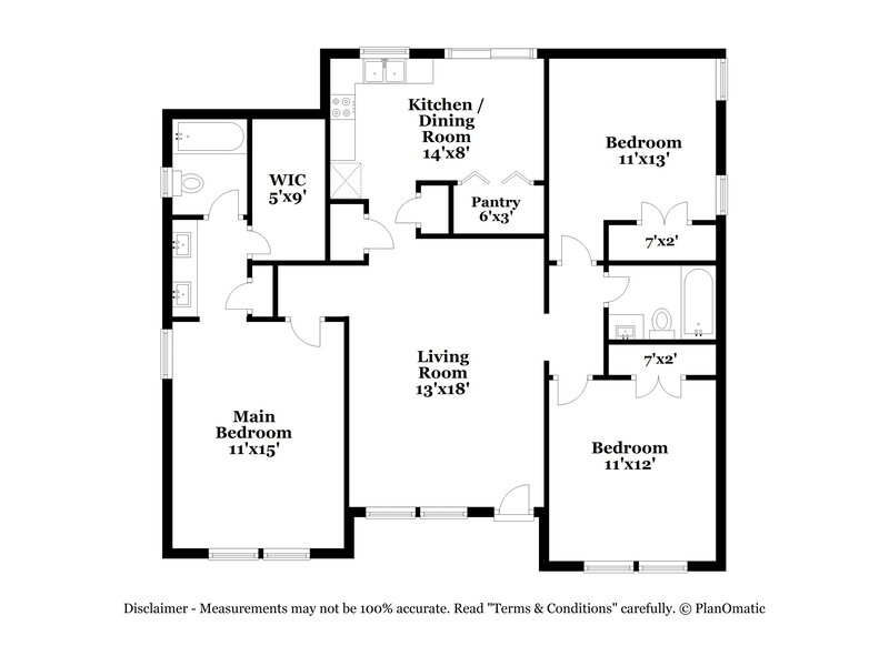 2,380/Mo, 5112 Julip Dr Knightdale, NC 27545 Floor Plan View