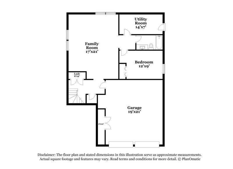 3,060/Mo, 2826 Filbert St Raleigh, NC 27610 Floor Plan View