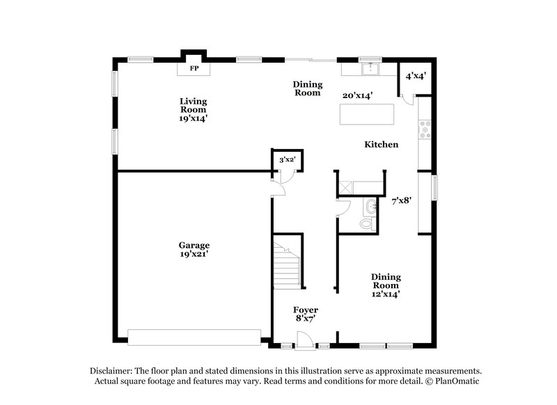 2,385/Mo, 47 Yellow Pine Ln Garner, NC 27529 Floorplan View