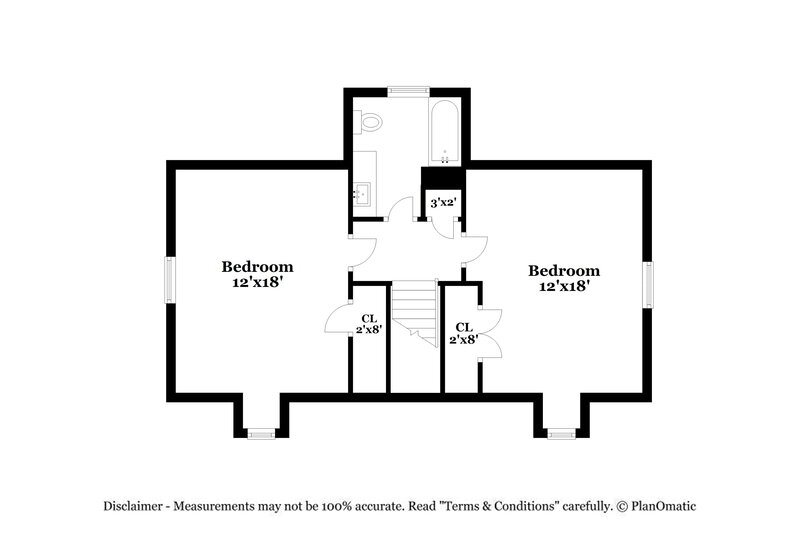 2,060/Mo, 509 Commander Dr Wendell, NC 27591 Floorplan View 2