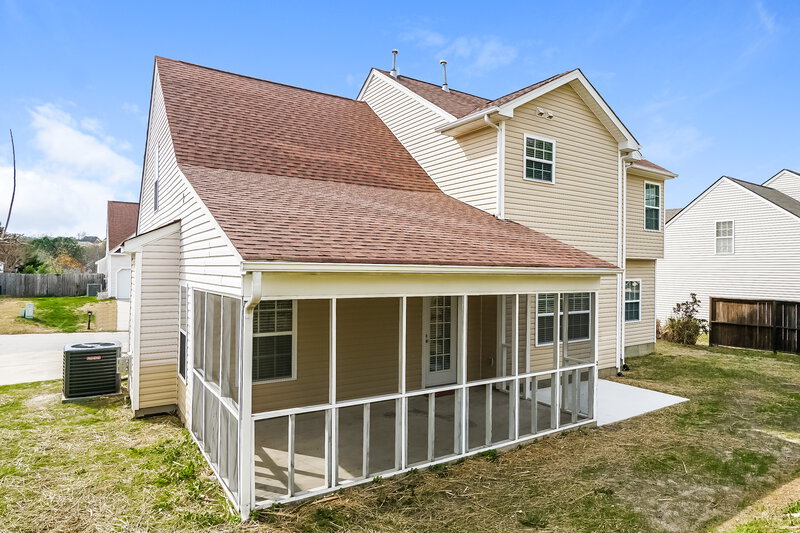 2,250/Mo, 4709 Alenja Ln Raleigh, NC 27616 Rear View