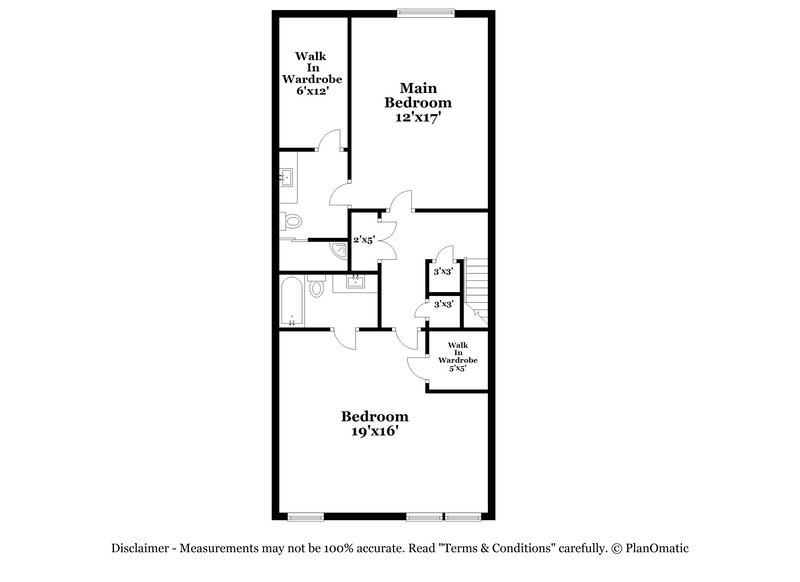 1,750/Mo, 546 Wendell Falls Pkwy Wendell, NC 27591 Floor Plan View 2