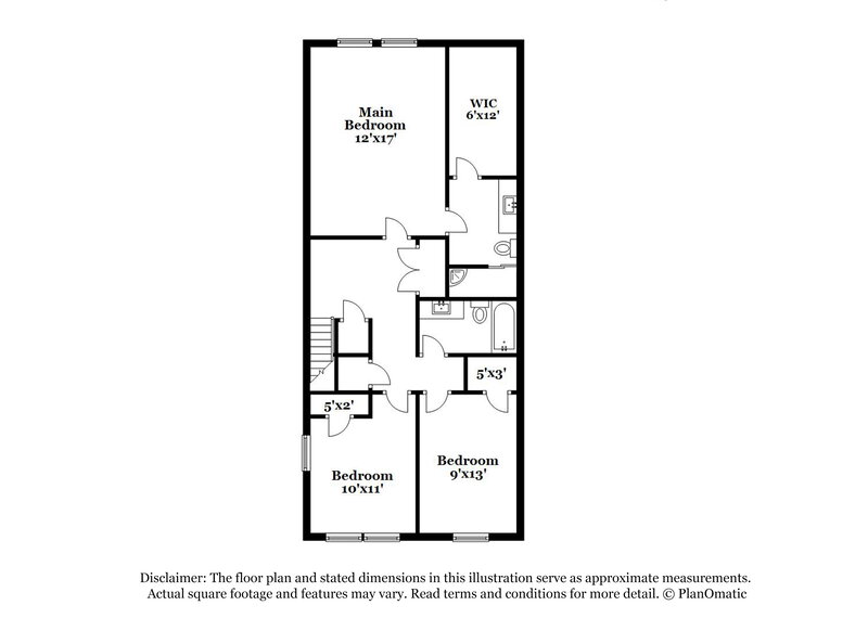 1,975/Mo, 628 Wendell Falls Pkwy Wendell, NC 27591 Floor Plan View 2