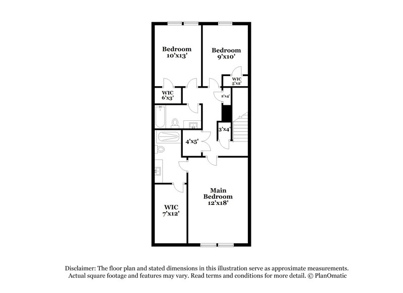 2,340/Mo, 632 Wendell Falls Pkwy Wendell, NC 27591 Floor Plan View