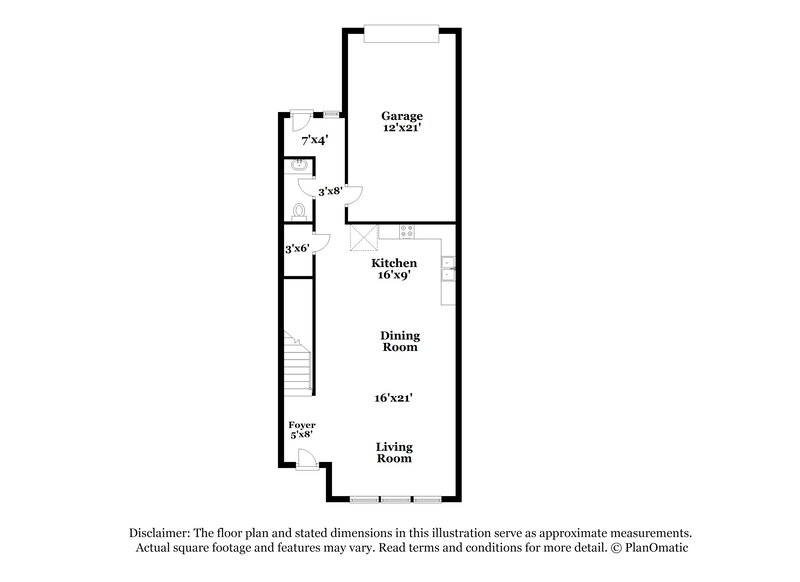 1,560/Mo, 634 Wendell Falls Pkwy Wendell, NC 27591 Floorplan View