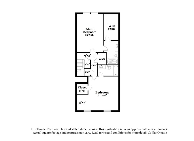 1,560/Mo, 634 Wendell Falls Pkwy Wendell, NC 27591 Floorplan View 2