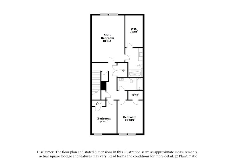 1,690/Mo, 636 Wendell Falls Pkwy Wendell, NC 27591 Floor Plan View 2