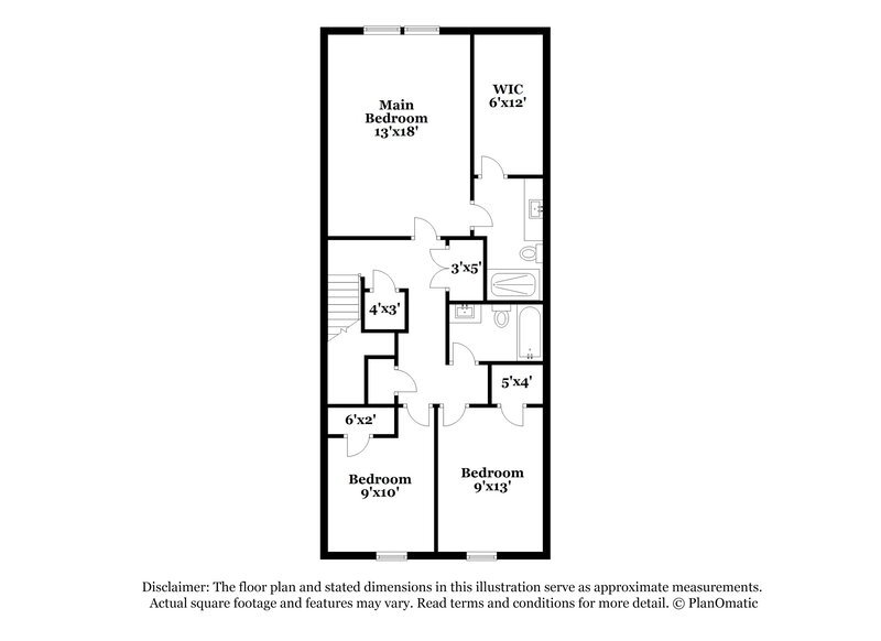 2,490/Mo, 381 Stone Arbor Way Wendell, NC 27591 Floor Plan View 2