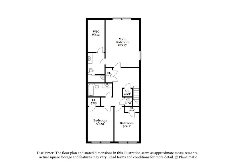1,775/Mo, 349 Stone Arbor Way Wendell, NC 27591 Floor Plan View 2
