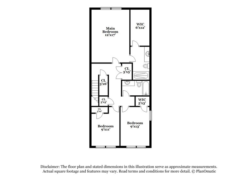 2,340/Mo, 321 Stone Arbor Way Wendell, NC 27591 Floor Plan View