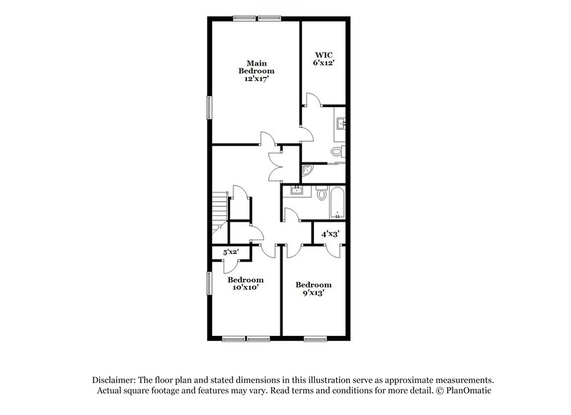 1,935/Mo, 539 Landing View Drive Wendell, NC 27591 Floor Plan View 2