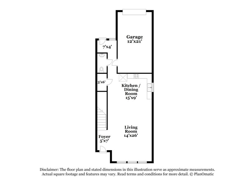 1,670/Mo, 526 Landing View Drive Wendell, NC 27591 Floor Plan View
