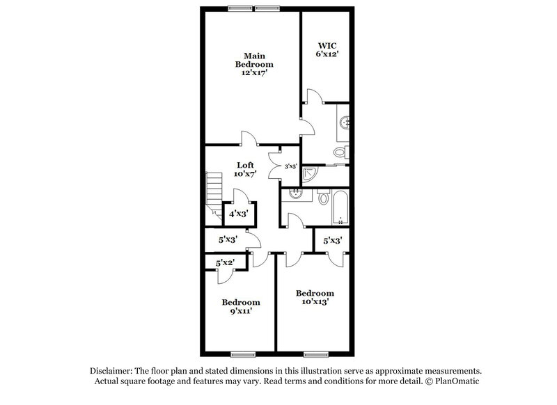 1,725/Mo, 544 Landing View Drive Wendell, NC 27591 Floor Plan View 2