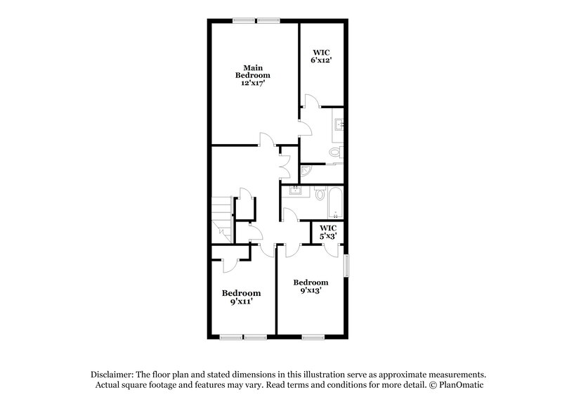 1,780/Mo, 326 Stone Arbor Way Wendell, NC 27591 Floorplan View 2