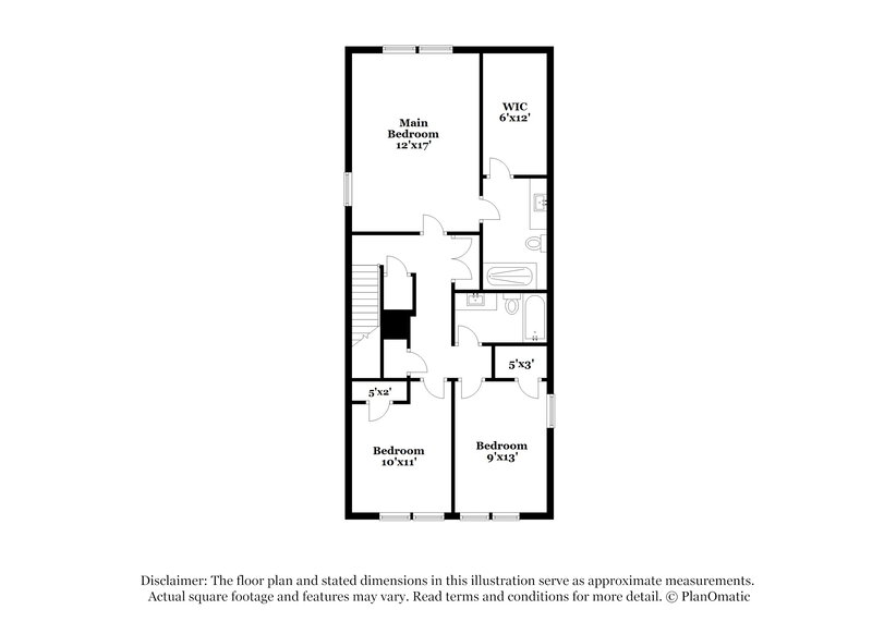 1,805/Mo, 338 Stone Arbor Way Wendell, NC 27591 Floor Plan View 2