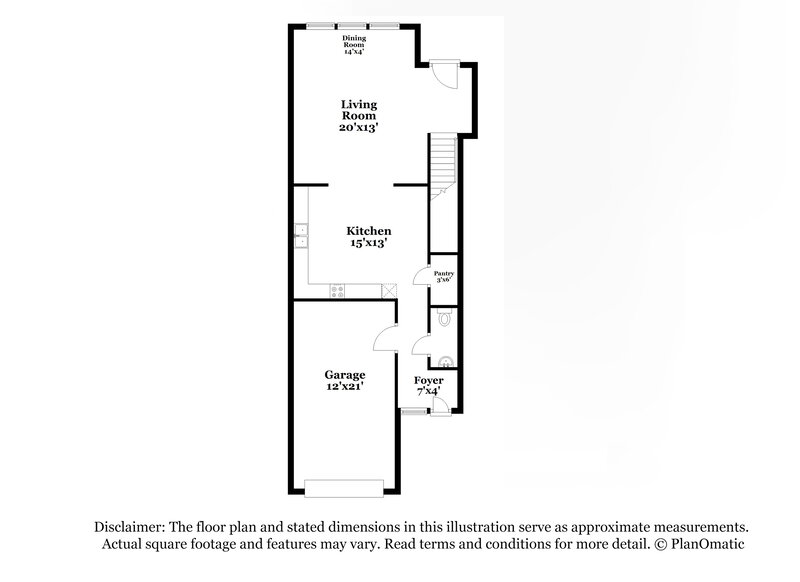 1,665/Mo, 340 Stone Arbor Way Wendell, NC 27591 Floor Plan View