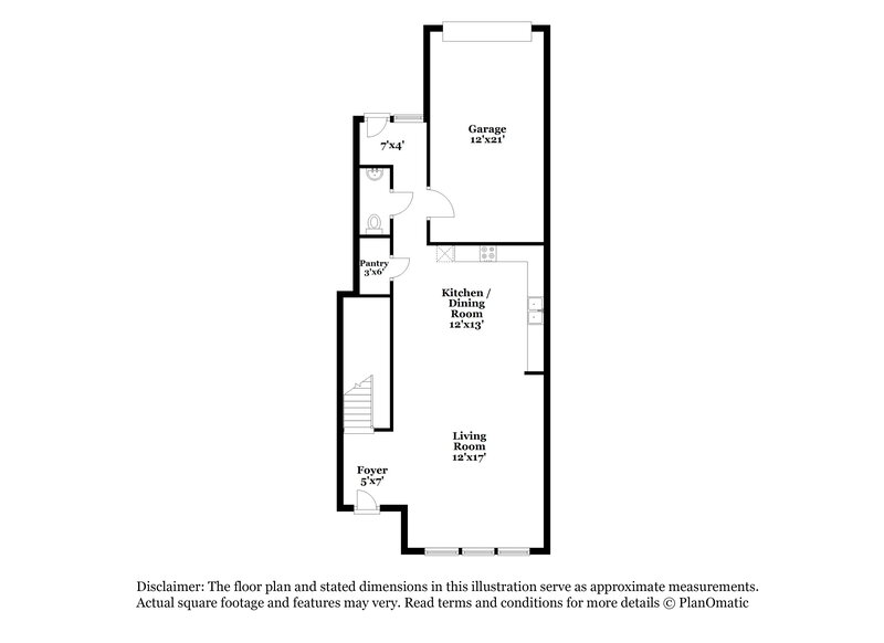 1,760/Mo, 342 Stone Arbor Way Wendell, NC 27591 Floor Plan View 2