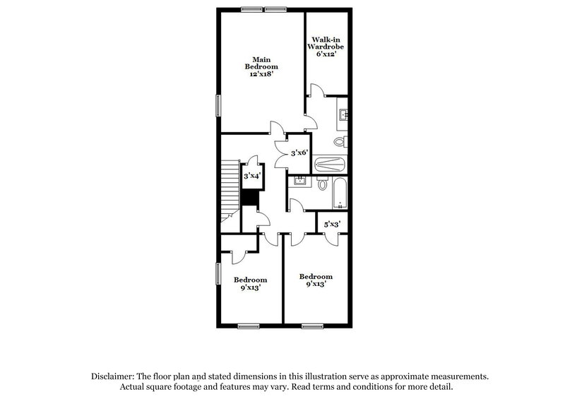 1,635/Mo, 346 Stone Arbor Way Wendell, NC 27591 Floorplan View 2