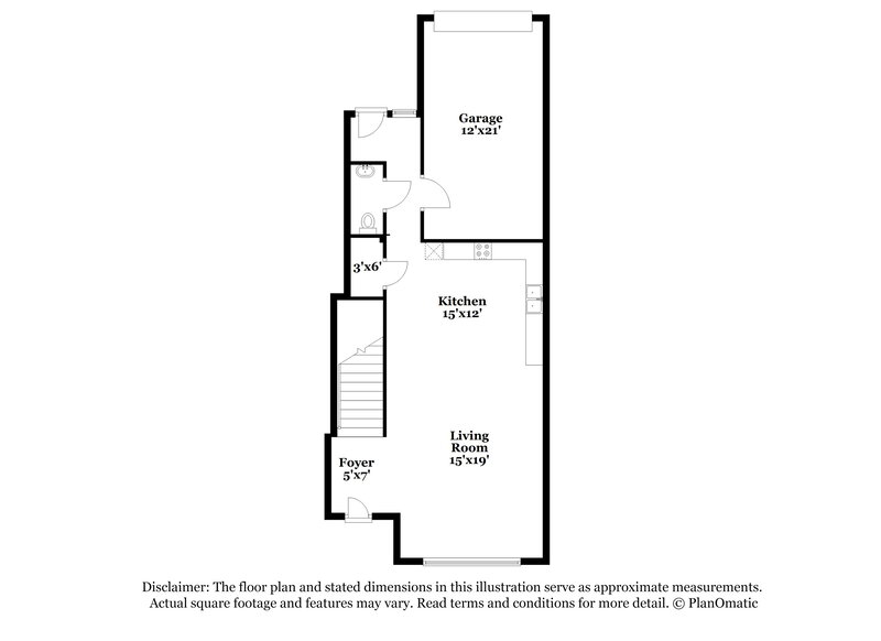 1,705/Mo, 366 Stone Arbor Way Wendell, NC 27591 Floor Plan View