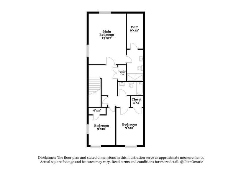 2,500/Mo, 368 Stone Arbor Way Wendell, NC 27591 Floor Plan View