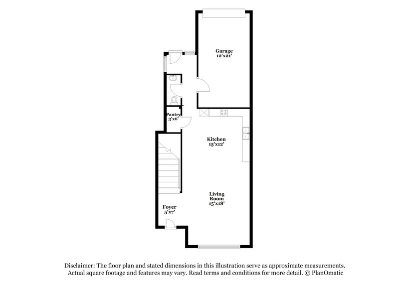2,500/Mo, 368 Stone Arbor Way Wendell, NC 27591 Floor Plan View 2