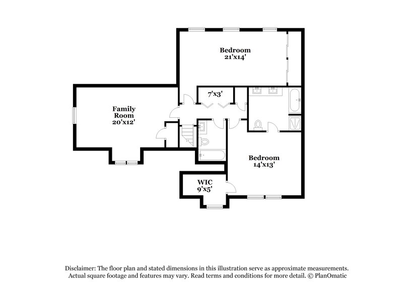 2,370/Mo, 8217 Hobhouse Cir Raleigh, NC 27615 Floor Plan View
