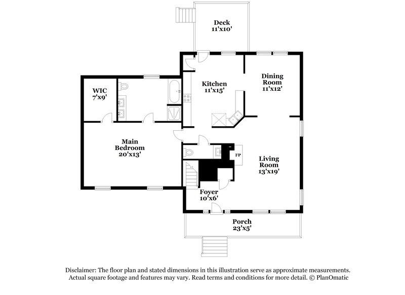 2,370/Mo, 8217 Hobhouse Cir Raleigh, NC 27615 Floor Plan View 2