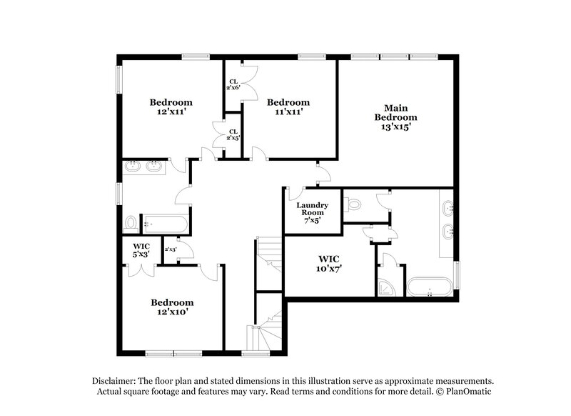 2,595/Mo, 445 Timber Meadow Lake Dr Fuquay Varina, NC 27526 Floor Plan View 2