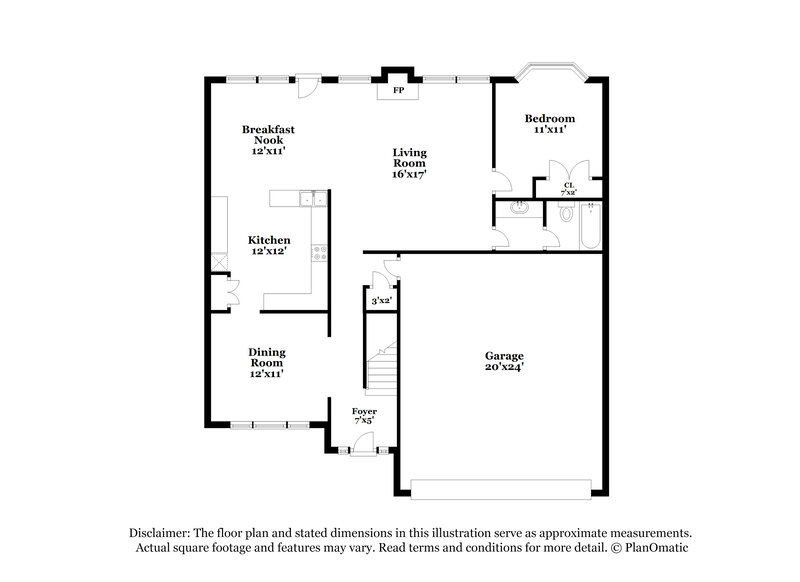 2,595/Mo, 445 Timber Meadow Lake Dr Fuquay Varina, NC 27526 Floor Plan View 3