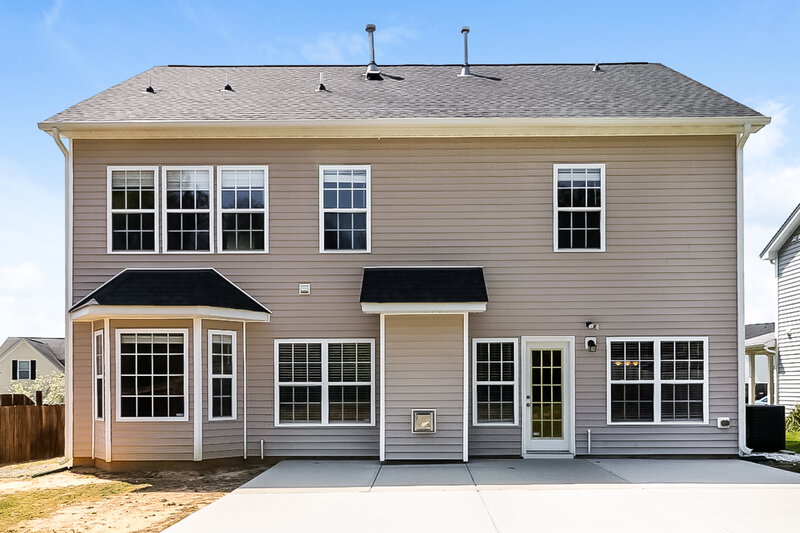 2,595/Mo, 445 Timber Meadow Lake Dr Fuquay Varina, NC 27526 Rear View