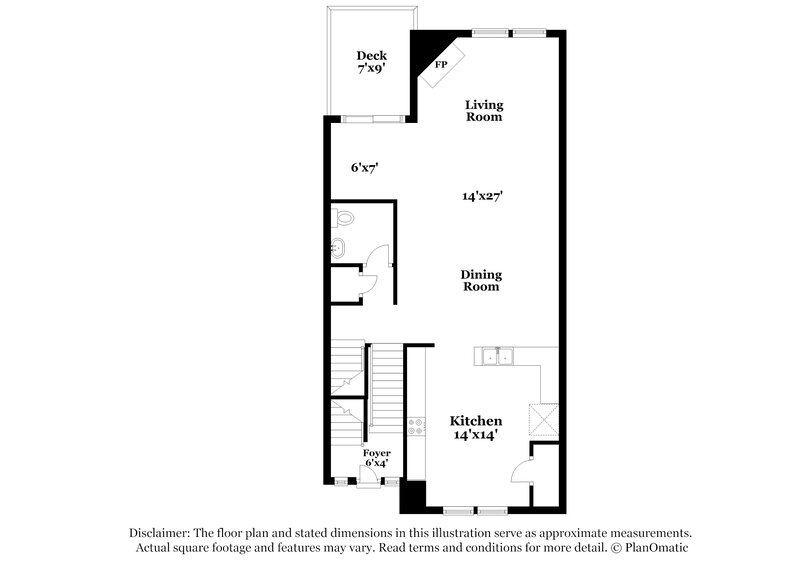 1,970/Mo, 705 Keystone Park Dr Unit 12 Morrisville, NC 27560 Floor Plan View 2