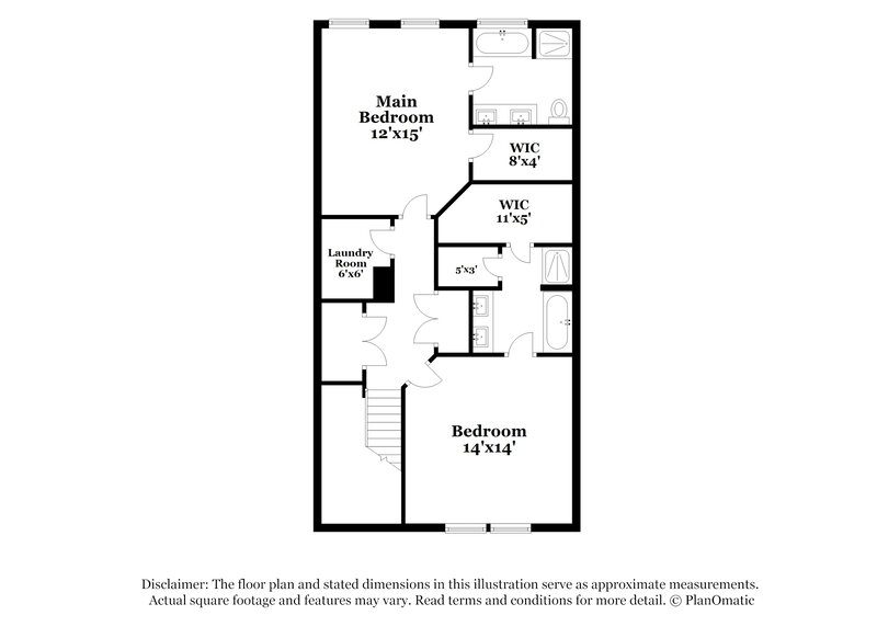 1,970/Mo, 705 Keystone Park Dr Unit 12 Morrisville, NC 27560 Floor Plan View 3